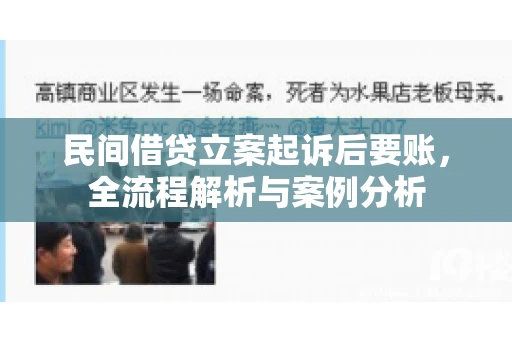 民间借贷立案起诉后要账，全流程解析与案例分析