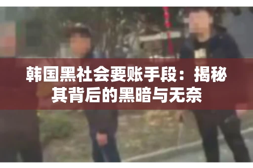 韩国黑社会要账手段：揭秘其背后的黑暗与无奈