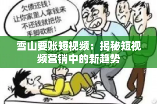 雪山要账短视频：揭秘短视频营销中的新趋势