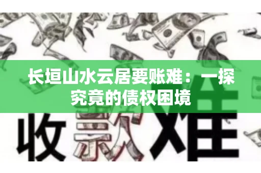 长垣山水云居要账难：一探究竟的债权困境